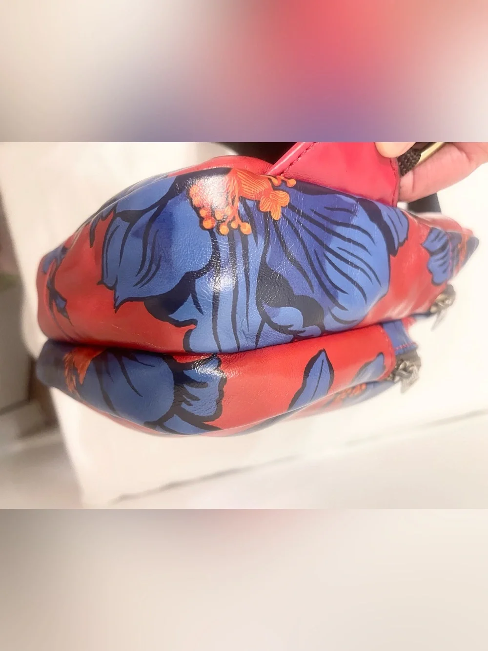 Patricia Nash Leather Kea Sling Bag No Callouts